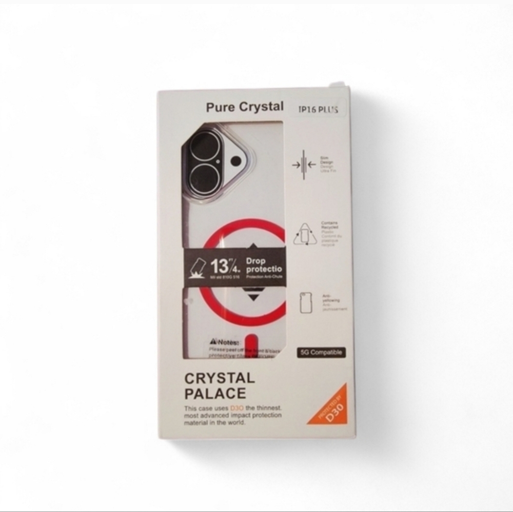 New Crystal Palace Slim Design Snap Case For iPhone 16 Plus - Picture 7 of 7